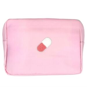 Bloc Bags Pink XL PILL BEAUTY BAG